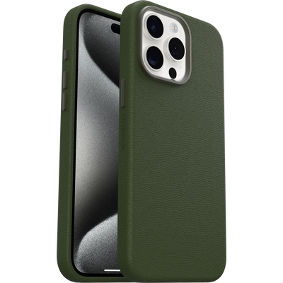 iPhone 15 Pro Max Hoesje | Symmetry Series Cactus Leather voor MagSafe