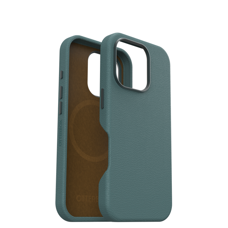 product image 1 - iPhone 16 Pro Hoesje Symmetry Series Cactus Leather voor MagSafe