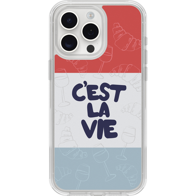 iPhone 15 Pro Max Hoesje | Symmetry Series Clear Paris Collection