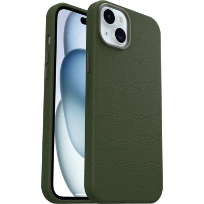 iPhone 15 Plus,  | Symmetry Series Cactus Leather voor MagSafe