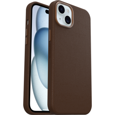 iPhone 15 Plus,  | Symmetry Series Cactus Leather voor MagSafe