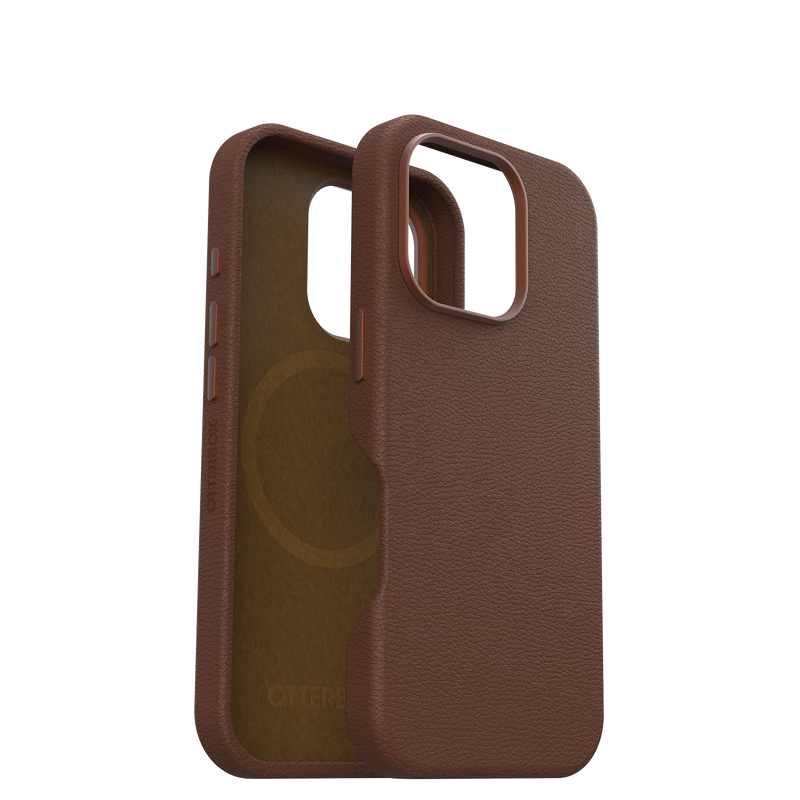 product image 1 - iPhone 16 Pro Hoesje Symmetry Series Cactus Leather voor MagSafe